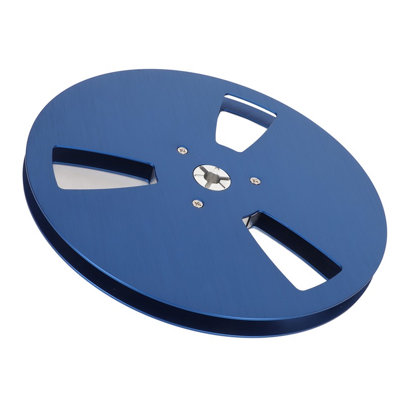 1/4 7 Inch Empty Tape Reel Aluminum Alloy 3 Hole