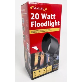 Malibu 9604 20W Landscape Light Outdoor Floodlight Durable Weatherproof Metal