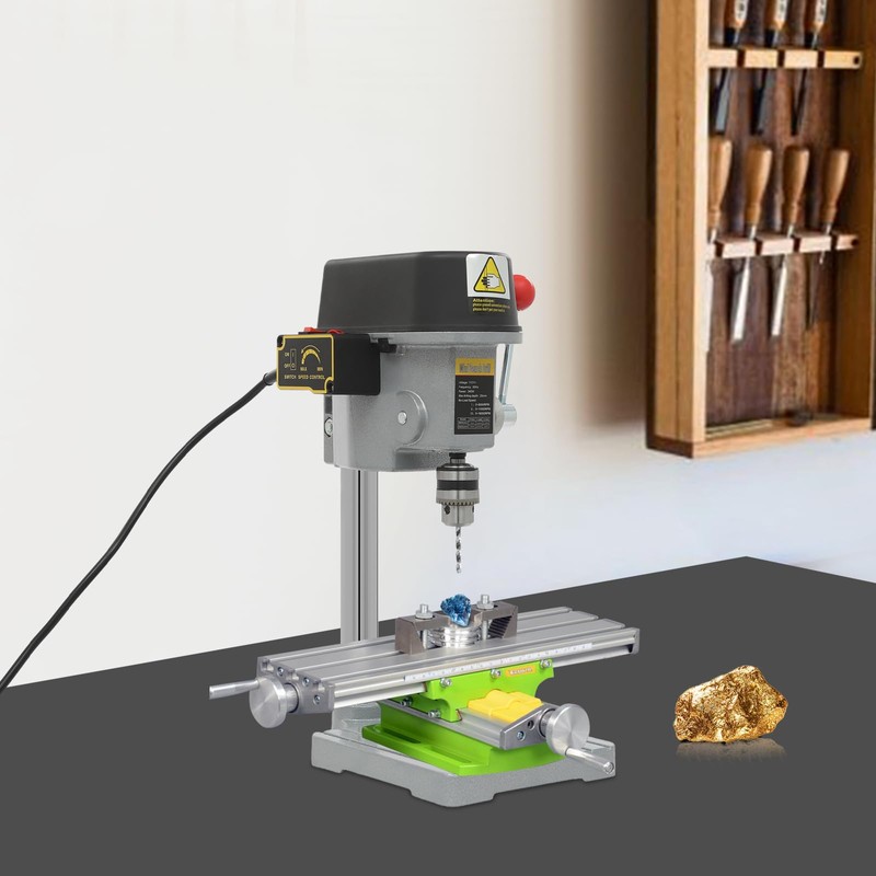 Portable Bench Drill Press, 340W Corded Electric Mini Drill Press
