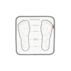 KIKKERLAND KAR43 Foot Massager Mat, White, W12.6 x D12.6 x