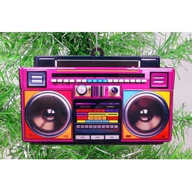 Generic 1980's Hip Hop Boombox Ghettoblaster Ornament