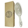 Soft Pin Flex Hair Brush by RustiK, Organic Detangling Wet