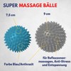 Best Sport 2-Piece Massage Balls - Red/Blue