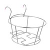 Abaodam Stainless Steel Hanging Flower Pot Rack Durable Planter Holder