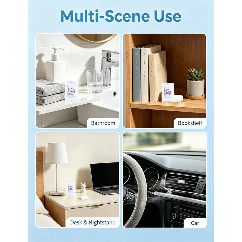 Car Air Freshener, Air Vent Clip Freshener Refills 10 Packs,