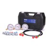 MEASUREMAN Portable Excavator Hydraulic Pressure Test Kit, Includes 3 Pressure