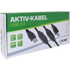 InLine® USB 2.0 Aktiv-Kabel mit Signalverstärkung, USB-A zu USB-B, Druckerkabel