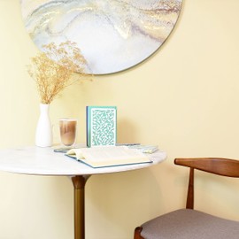 CNK Infinite Leaves Bookends - Metal Set of 2 for Heavy Books, Home Office & Decorative Book Stoppers