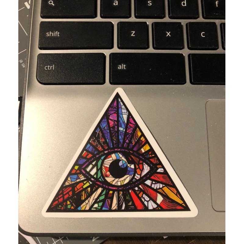 Eye Of Providence Skateboard Laptop Guitar Decals Stickers