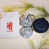 ZenBless Tibetan Tingsha Cymbals 2pcs, with Storage Box and Fabric
