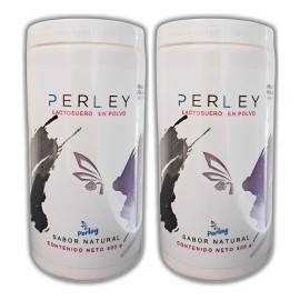Perley Lactosuero Premium Sabor Natural 2 Botes De 500g