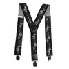 Olata Braces/Suspenders for All Ages, Y-Shape with Guitar Design. Adult,