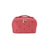 Afternoon Tea Living JL11 Embroidered Heart Open Pouch, Pink
