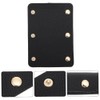 2 Piece Bag Handle Cover, PU Leather Cover, Reduces Burden,