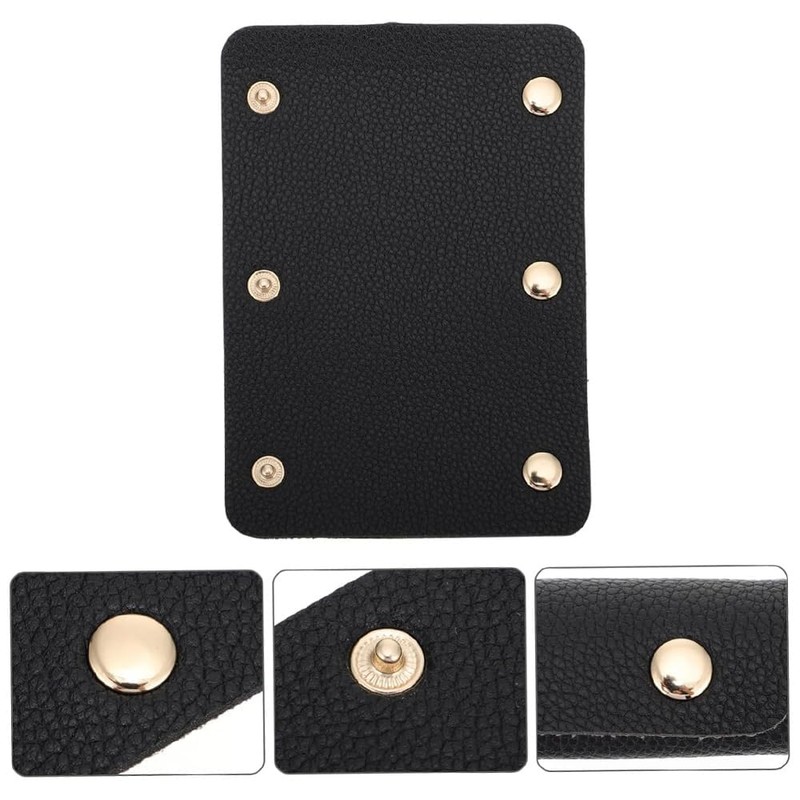2 Piece Bag Handle Cover, PU Leather Cover, Reduces Burden,