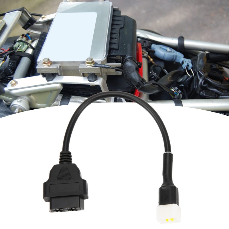 Qiilu OBD2 6 Pin Diagnostic Adapter, 6 Pin OBD2 Diagnostic