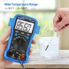 BTMETER BT-39C Multímetro True RMS, avómetro digital de rango automático,