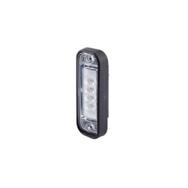 Hella 010278311 LICENSE PLATE LIGHT 12V BLACK