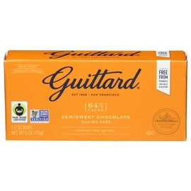 Guittard, Semisweet Baking Bar, 2 Ounce, 3 Count