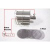 Alfrendant Enhanced Torch Attachment Stainless Steel BBQ, Broiler Crème brûlée