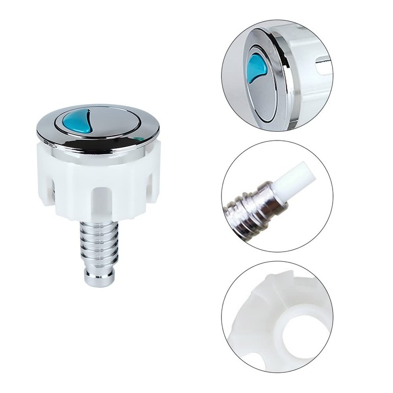 Toilet Flush Buttons Replacement Compatible Toilet Cistern Flush Parts Dual