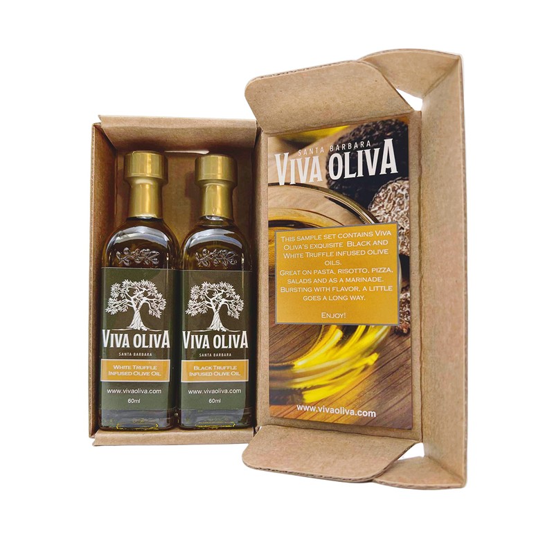 Viva Oliva Two 60ml (2oz) Truffle Oil Gift Set -