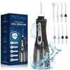 MySmile Portable Oral Irrigator Water Flosser 8 Jet Tips 5 Model 350ml