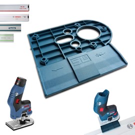 Professional Guide Rail Adapter for Bosch GKF 12V-8 for Makita/Bosch/Festool/Mafell Guide Rail Router Edge Milling Adapter