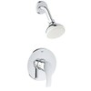 Grohe 3501420A Eurosmart Bathtub/Shower Combo Faucet, Chrome
