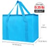 Bodaon 1-Pack Insulated Reusable Grocery Shopping Bags, X-Large Picnic Cooler