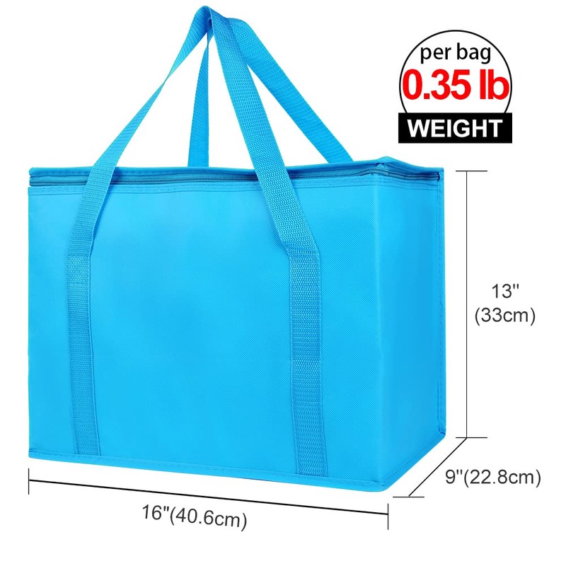 Bodaon 1-Pack Insulated Reusable Grocery Shopping Bags, X-Large Picnic Cooler