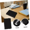 FUNOMOCYA Aesthetic Leather Planner Case Ring Mini Notebook Folder School