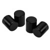 HCMOTORKU 4x Black Docking Hardware Point Covers Kit For Harley