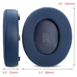 YunYiYi Cooling Gel Replacement Earpads Compatible with Bose QuietComfort Ultra Headphones Ear Cushions with Breathable Ice Silk Fabric Memory Foam Earcup Parts (Blue)