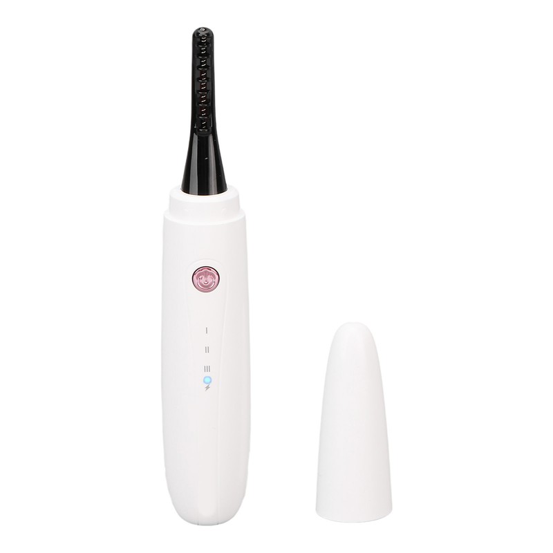 Heated Eyelash Curlers 3 Levels Temperature Long Lasting USB Rechargeable