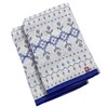 Imabari Lupom Face Towel, Blue, 13.4 x 31.5 inches (34