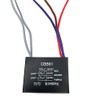 Capacitor triple CBB61 para ventilador con 5 cables a 250V