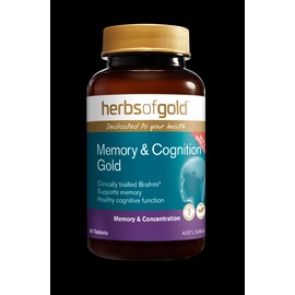 Herbs of Gold Memory & Cognition Gold 60 Tablets