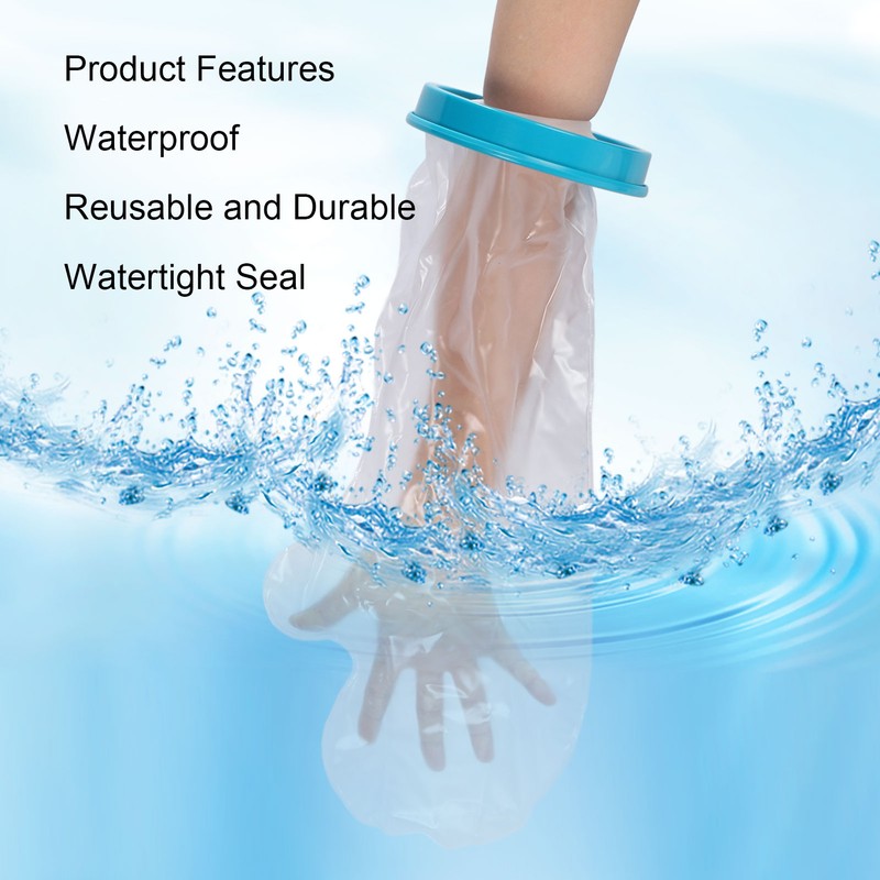 Waterproof Cast Cover PP PVC Silicone Comfortable Reusable Sealed Wound