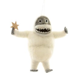 Cody Foster & Co Abominable Snowman Felt Hanging Ornament MO-1439