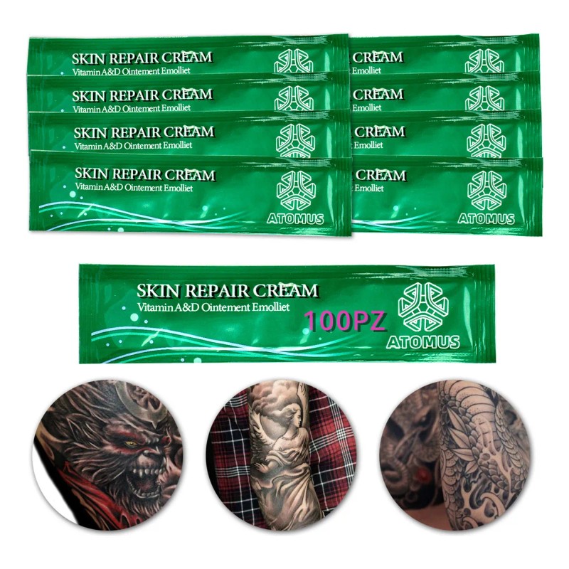 Atomus crema vitamina a d tatuaje microblading 100 pzs