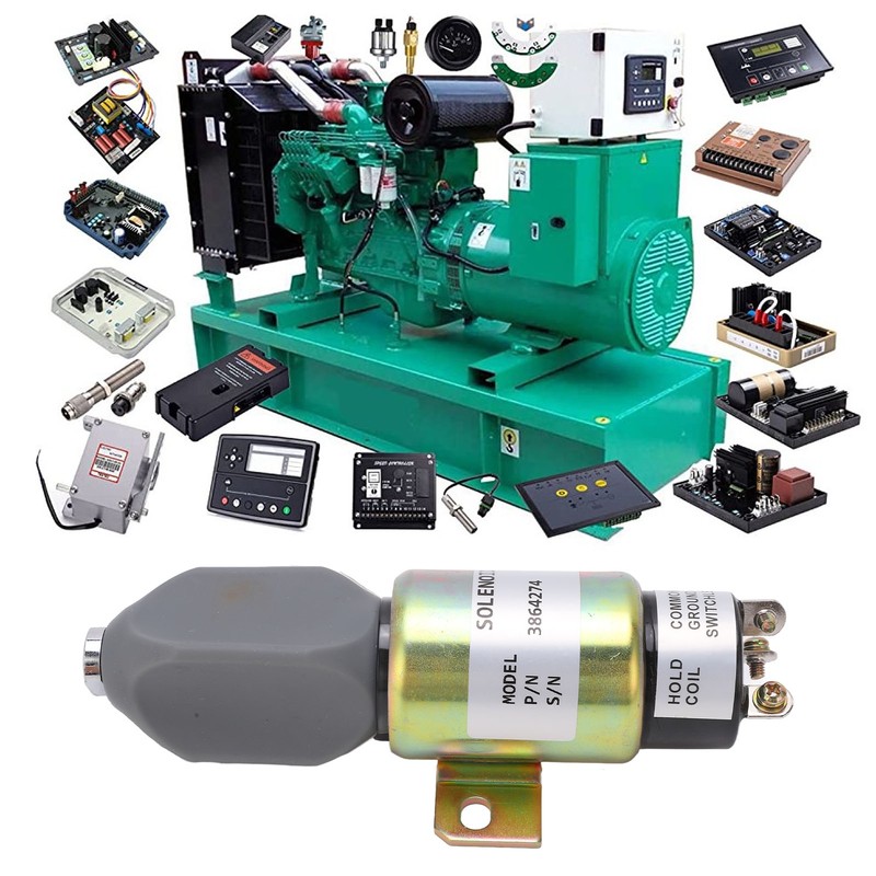 Shut Off Solenoid Valve Engine Stop Solenoid Valve 3864274 for