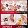 Shitailu Christmas Photo Frame Ornaments, DIY Unfinished Wood Picture Frame