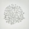 100pcs 1cm clear Mini Hair Claw Clips Plastic Claws Pins
