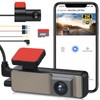 EYPINS Pro Dash Cam Front and Rear - 2K+1080P Dual