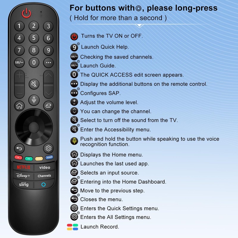 AN-MR24gn-Magic-for-LG-Smart-TV-Voice-Remote-Control-Replacement Universal Compatible with LG OLED Webos Thinq Nano Cell