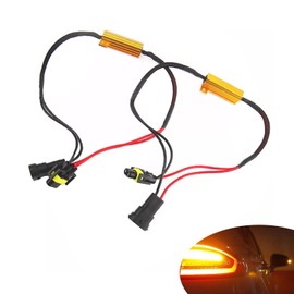 NGHEY Car LED decoder H11 2-PC Eliminates LED Faults In car Lights, Repairs Bulb Switch Issues, Suitable For Most Car Models