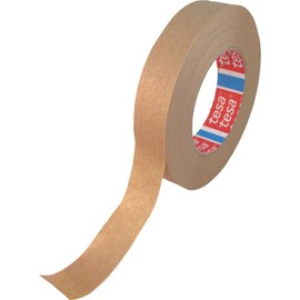tesa Tape 4341 Crepe Masking Tape 1.0 x 16.9 ft (25 mm x 50 m) 4341-25mm