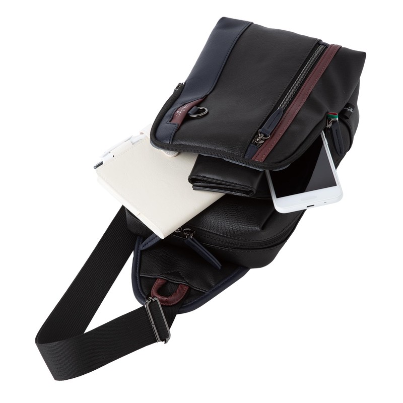 Alcappel 17543 Berell Body Bag, Casual, Lightweight, Black