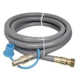 M.B. Sturgis Inc. 3/8" ID Natural Gas BBQ Grill Quick Disconnect Gas Connector (8 Feet)